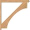 Ekena Millwork Westlake Arts & Crafts Smooth Outlooker, Western Red Cedar, 5 1/2"W x 48"D x 48"H OUT06X48X48WTL03SWR - alternate 3